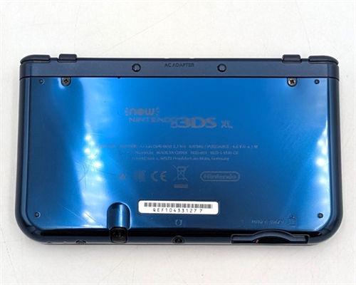 New Nintendo 3DS XL - Metallic Blue - Console - SNR QEH109478809 (B Grade) (Used) 